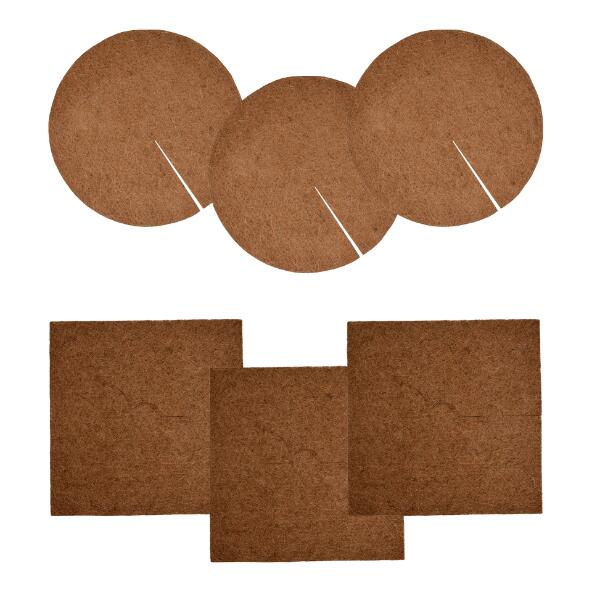 GARDENLINE(R) 				Kokosnussscheiben für Pflanzen, 3 St.