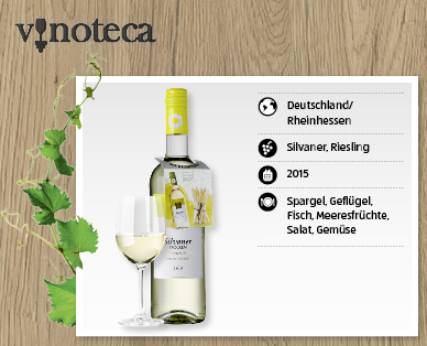 Spargelwein Silvaner trocken