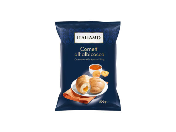Croissant med aprikos