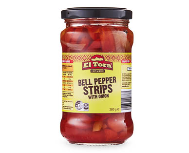 Bell Pepper Strips with Onion 280g