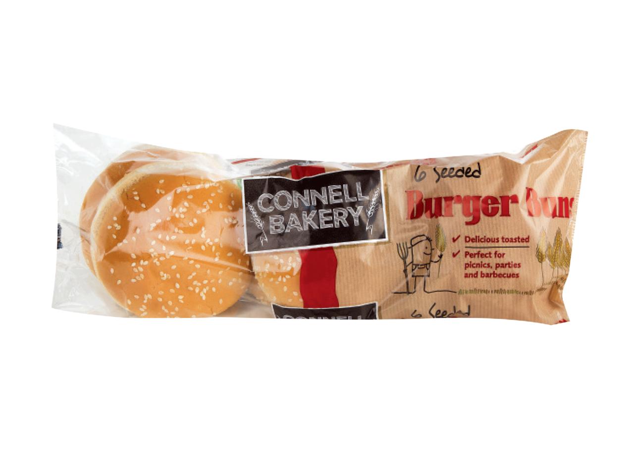 CONNELL BAKERY(R) 6 Seeded Burger Buns