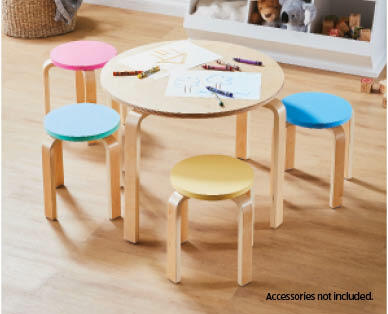 Children's Table and Stool Set