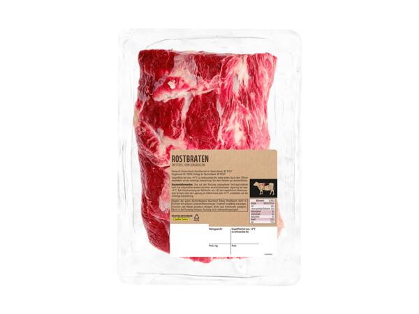 Frisches Entrecote oder Beiried vom Jungbullen