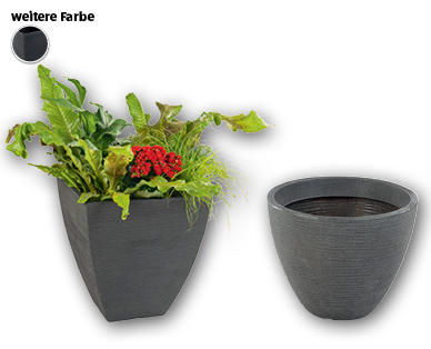 GARDENLINE(R) Rillen-Kunststofftopf