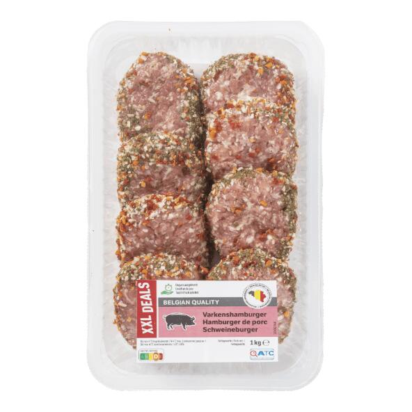 Hamburgers de porc, 8 pcs