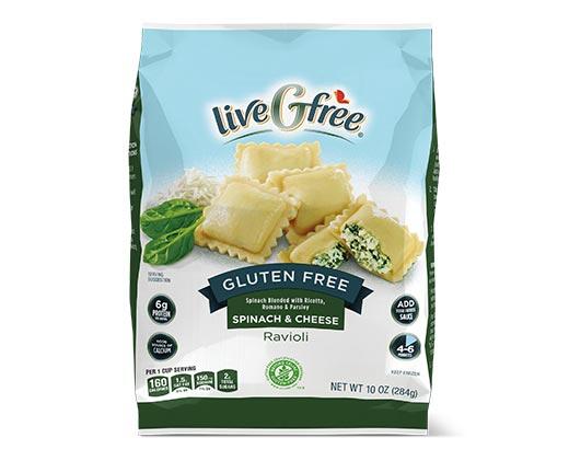 liveGfree Spinach & Cheese or Cheese Ravioli