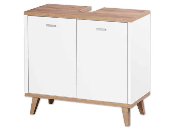 Bad-Möbelserie „Corfu", Unterschrank + Seitenschrank