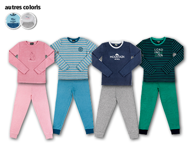 Pyjama en éponge pour enfants KIDZ ALIVE