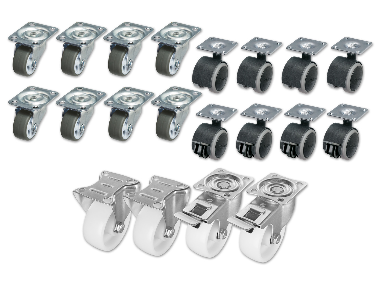POWERFIX(R)PROFI+ Rollenset, 4 oder 8 Stück