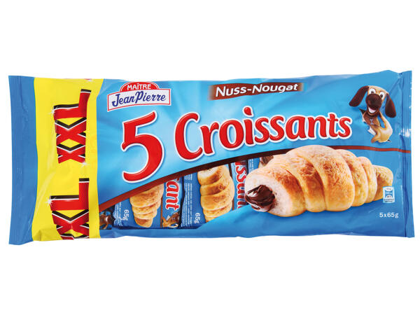 Croissants mit Nuss-Nougat-Füllung 240 g + 85 g gratis