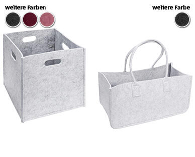 MY LIVING STYLE 
 FILZKORB/FILZTASCHE