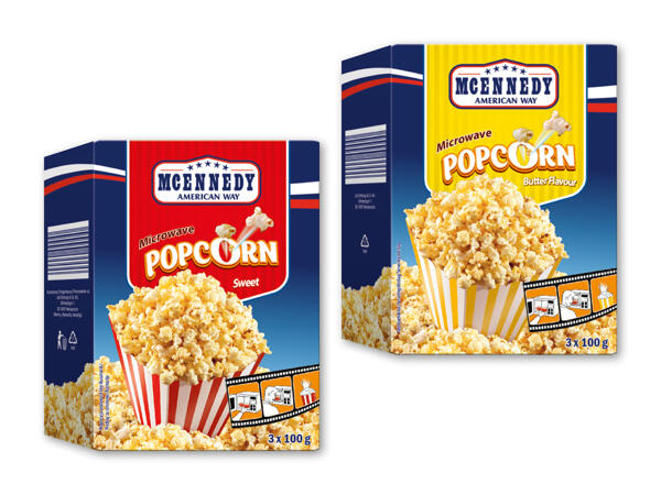 Popcorn til mikroovn