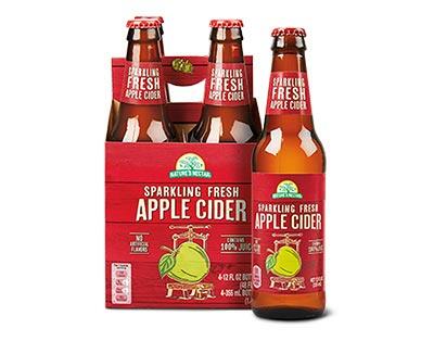 Nature's Nectar 
 Sparkling Fresh Cider 4 pk