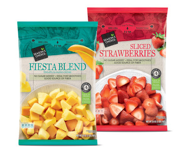 Season's Choice Fiesta Blend or Sliced Strawberries