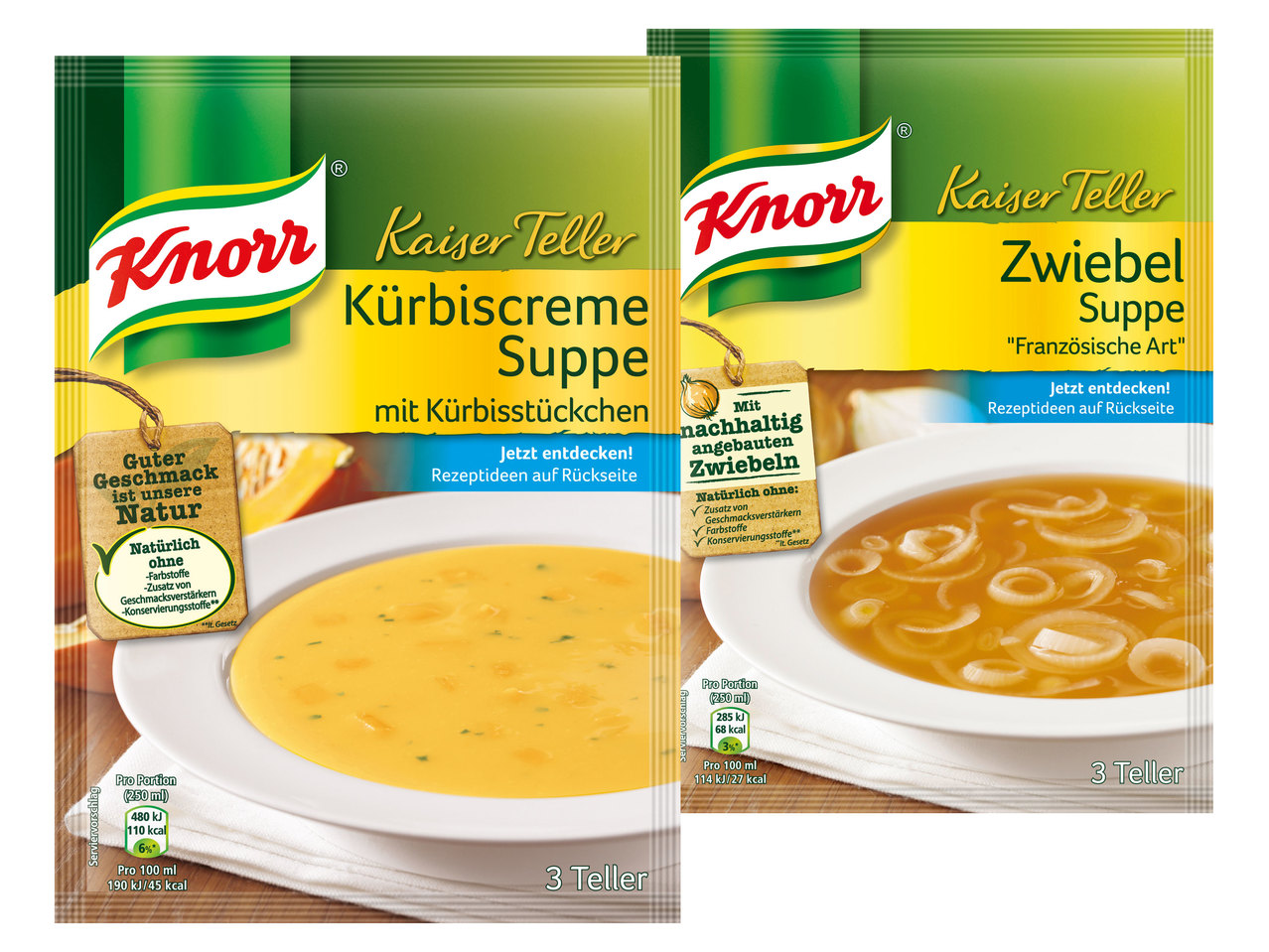KNORR Kaiser Teller Suppe