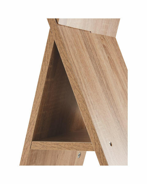 Children's White Wooden Bookcase