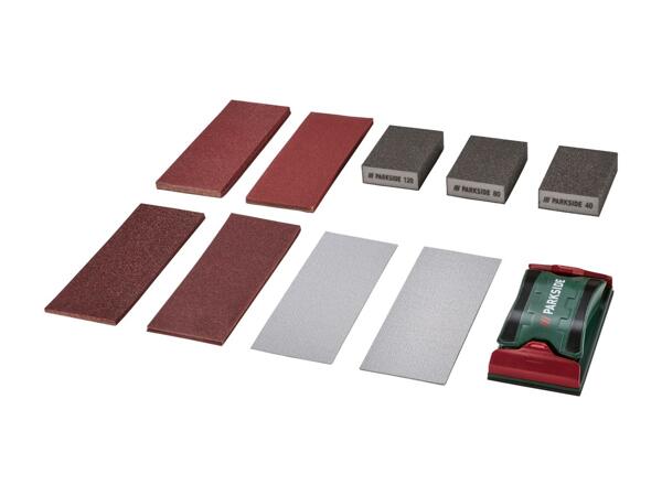 Set de ponçage manuel, 64 pcs.