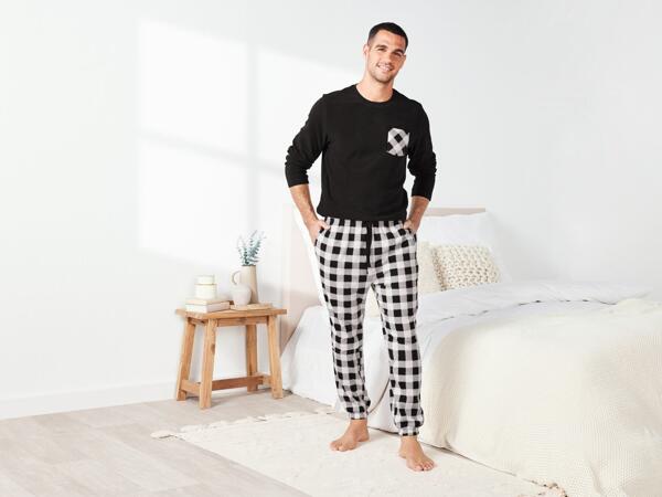 Men's fleece pyjamas