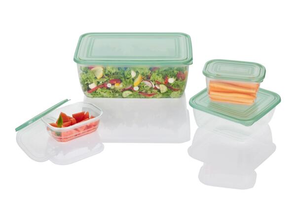 Livarno Home Food Storage Container Set - Set of 13 - Green