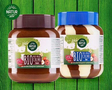 NATUR AKTIV Bio-Nugat-/ Schokocreme