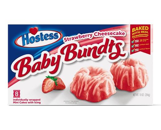 Hostess 
 Baby Bundt Cakes Strawberry