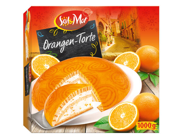 Orangentorte