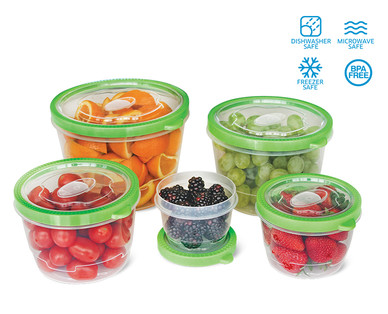 Crofton 10-Piece Round Durable Container Set