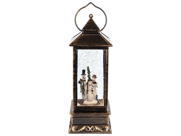 Light-Up Snowglobe Lantern/ Candle