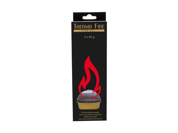 Pâte combustible de sécurité "ThermoFire" Nouvel