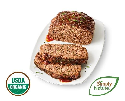 Simply Nature 
 Fresh Family Pack Organic Grass-Fed 85/15 Ground Beef