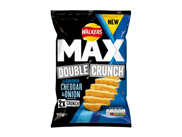 Walkers Max Double Crunch Crisps