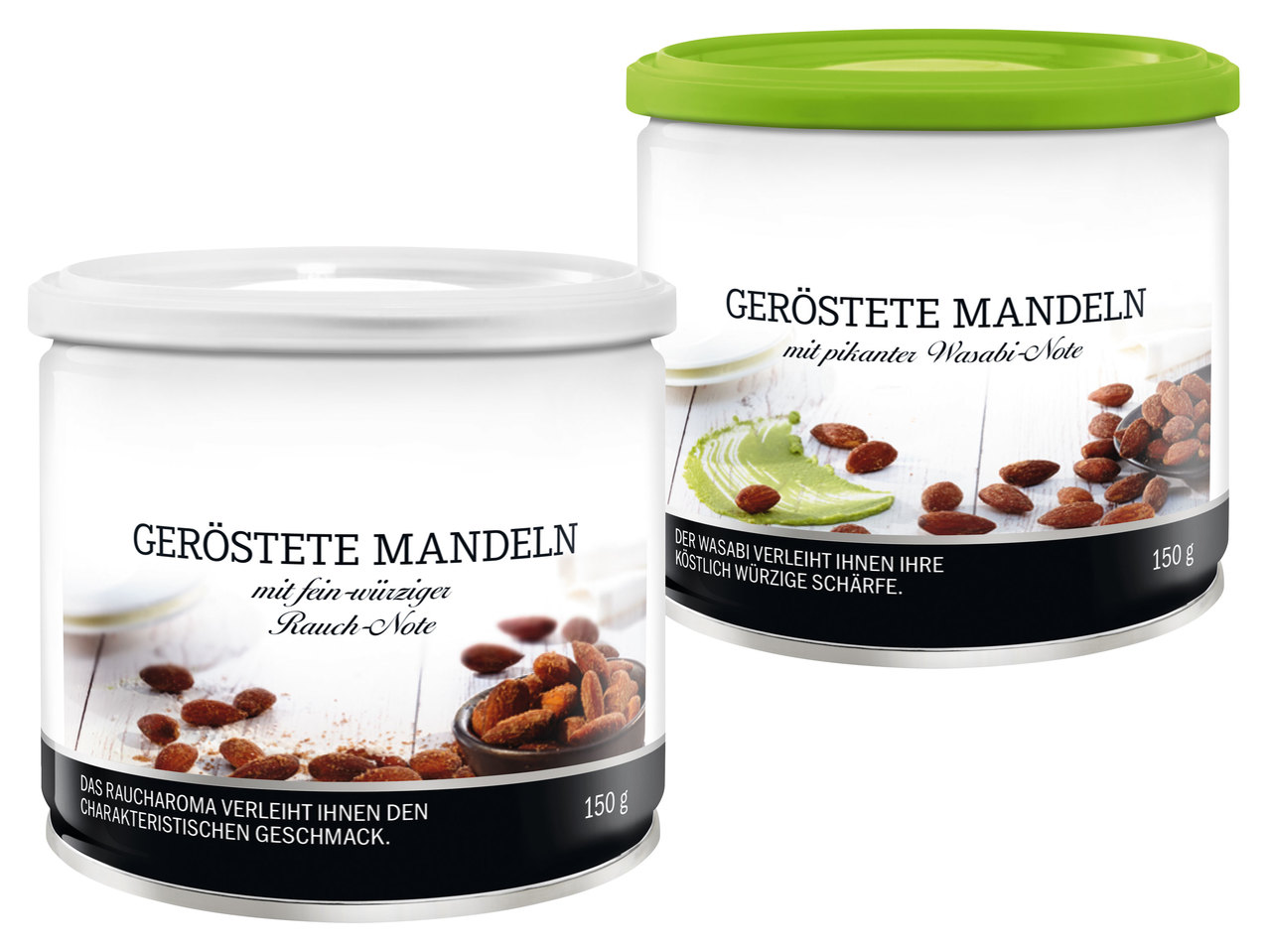 Geröstete Mandeln