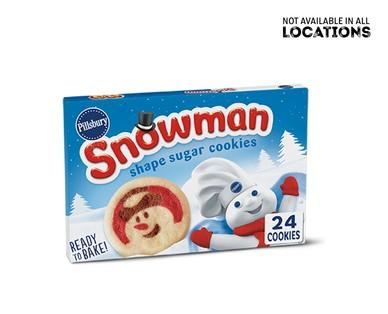 Pillsbury Gingerbread Man or Snowman Cutout Cookie Dough