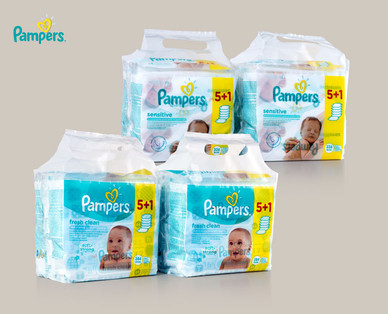 PAMPERS Feuchttücher 5+1
