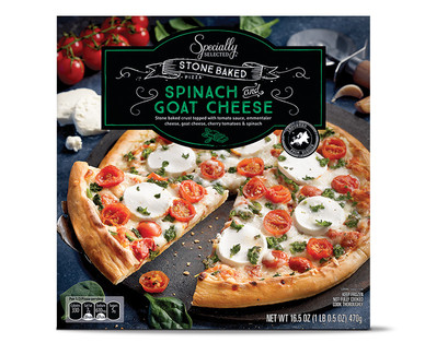 Specially Selected Stone Baked Spinach & Goat Cheese Pizza
