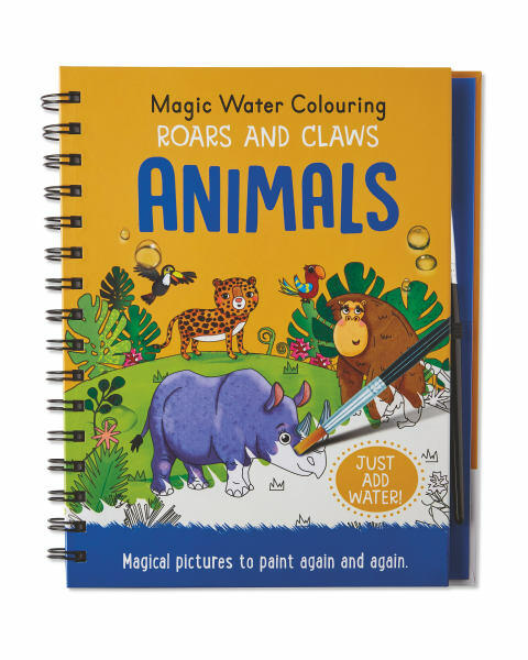 Animals Magic Water Colouring Book