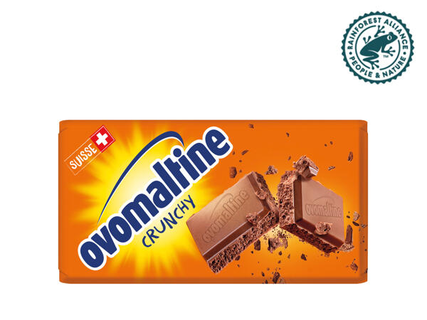 Ovomaltine Milchschokolade Crunchy