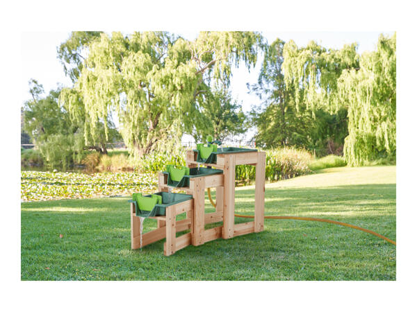 Playtive Wooden Sand & Water Tables - 35 piece set