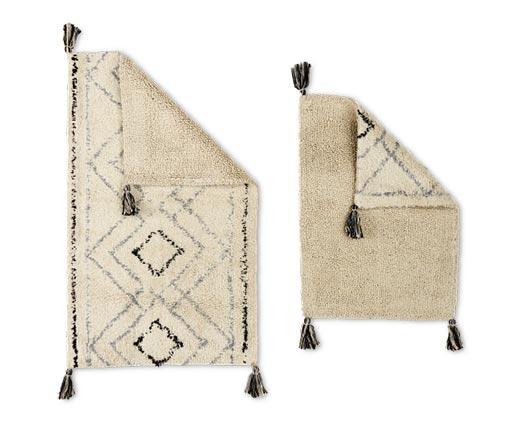 Huntington Home 
 2-Piece Reversible Bath Rug Set