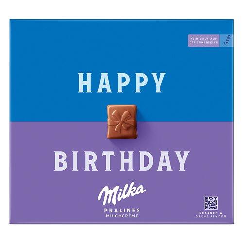 MILKA Pralinen, Happy Birthday