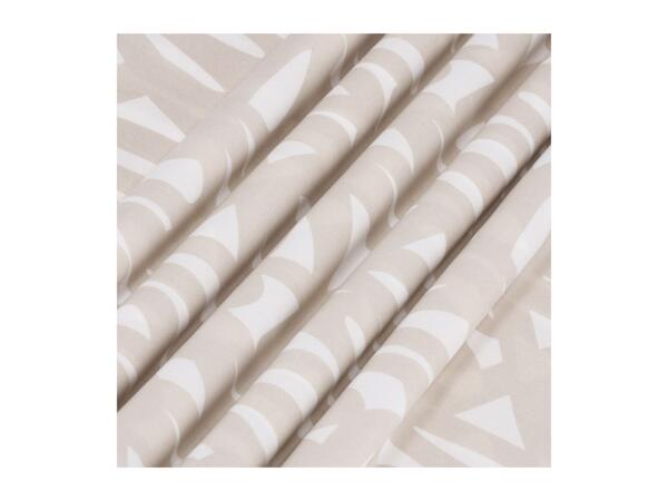 Livarno Home Microfibre Sateen Bedlinen - Single - Beige