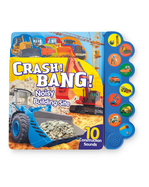 Building Site Button Sound Book