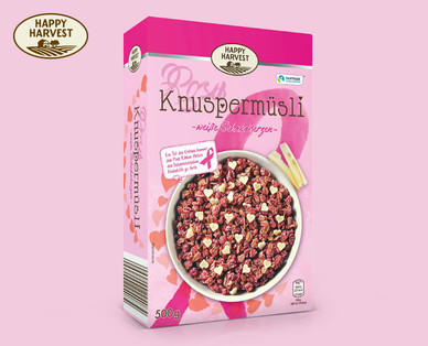 HAPPY HARVEST Rosa Knuspermüsli