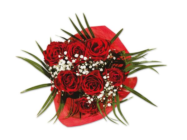 Roter Rosenstrauß