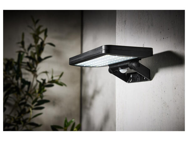 LIVARNO home Solární LED reflektor s pohybovým senzorem