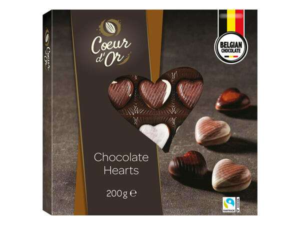 COUER DE'OR Pralinen in Herzform