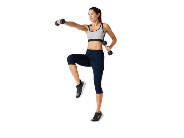 Ladies' cropped sports leggings