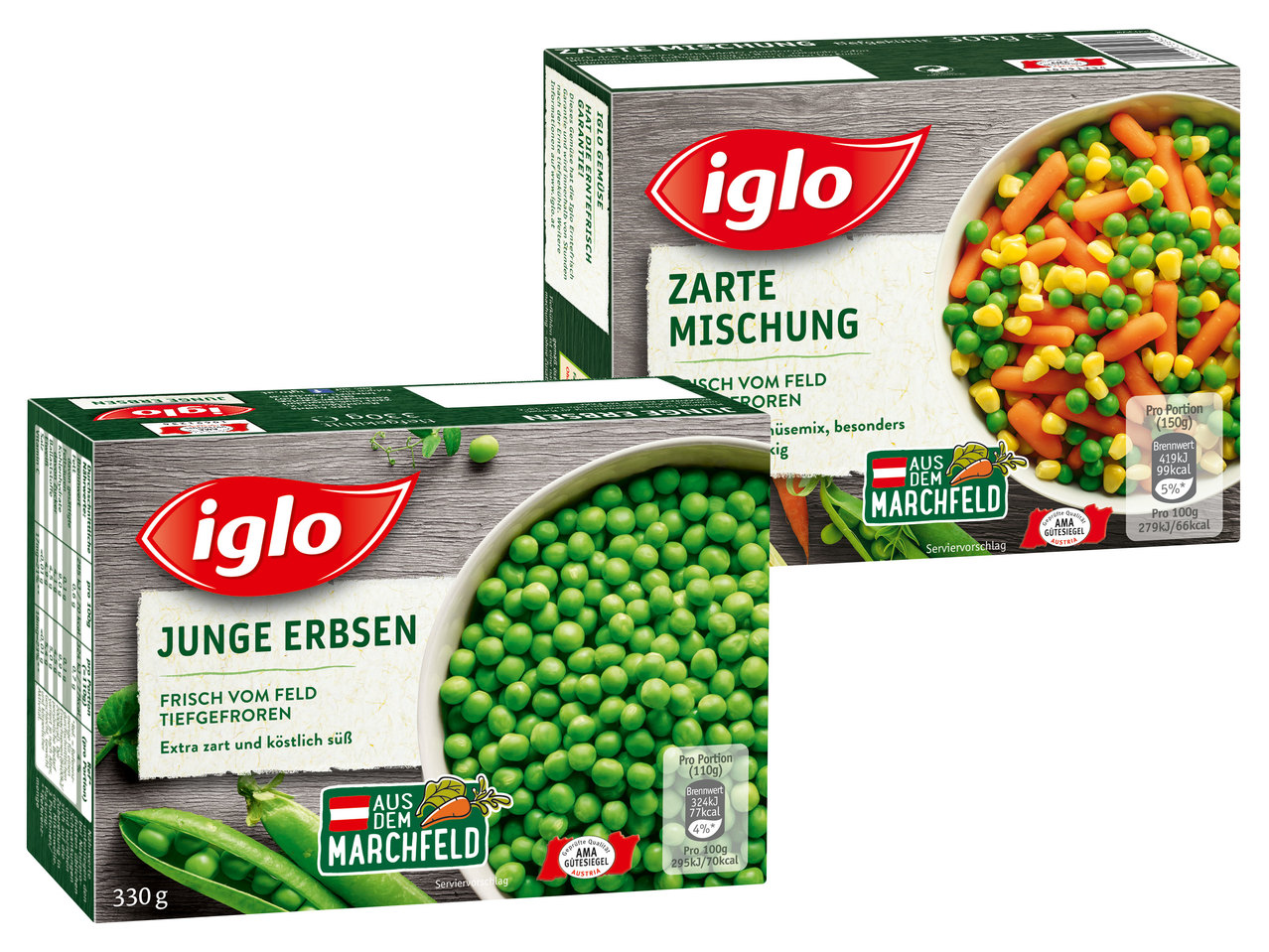 IGLO Gemüse erntefrisch