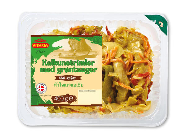VITASIA Kalkunbryst i strimler