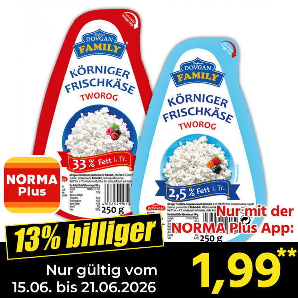 Körniger Frischkäse